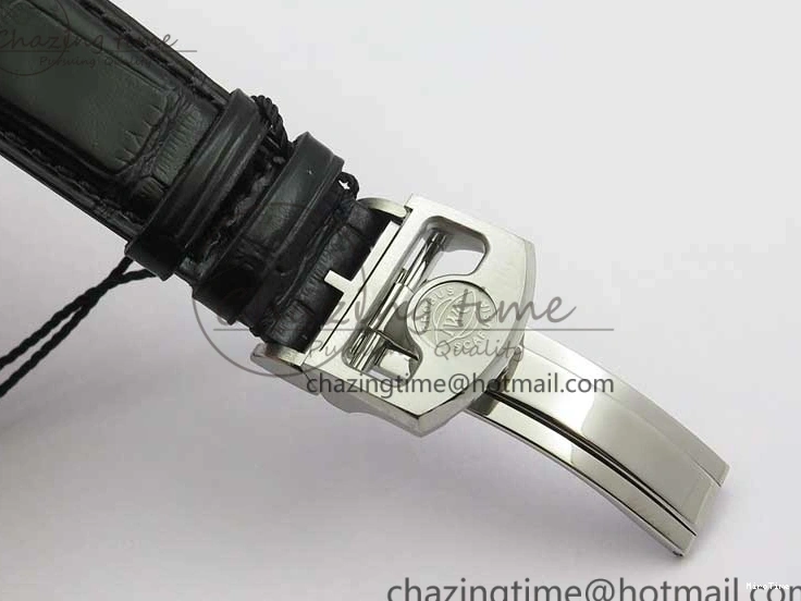 MIROTIME 0325 WeatherProof Portugieser Chronograph Edition “150 Years” IW371602 ZF 1:1 Best Edition White Dial on Black Leather Strap A7750 (Slim Movement) 7120